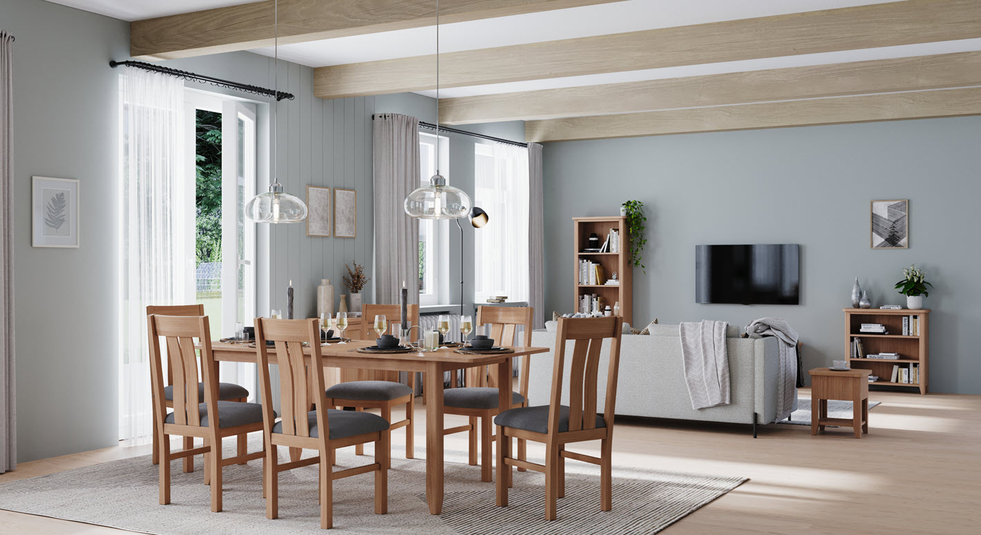 Arlyn Oak Living &amp; Dining