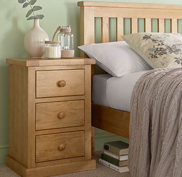 Chunky Pine Bedroom